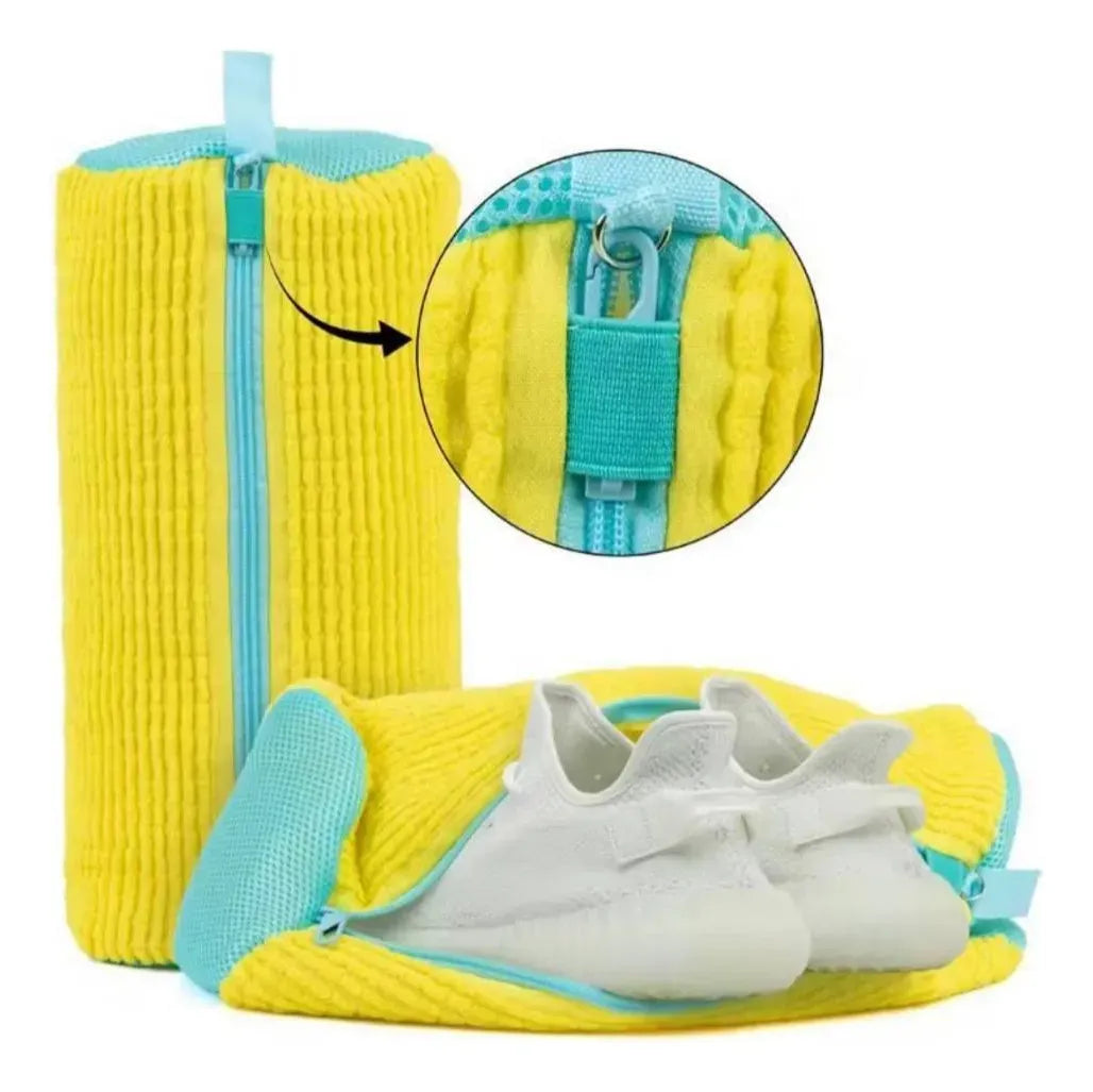 Bolsa Protetora De Lavar Tênis Sapatos Anti Deformação